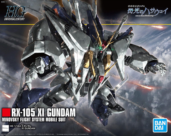 BANDAI Hobby HGUC 1/144 XI GUNDAM