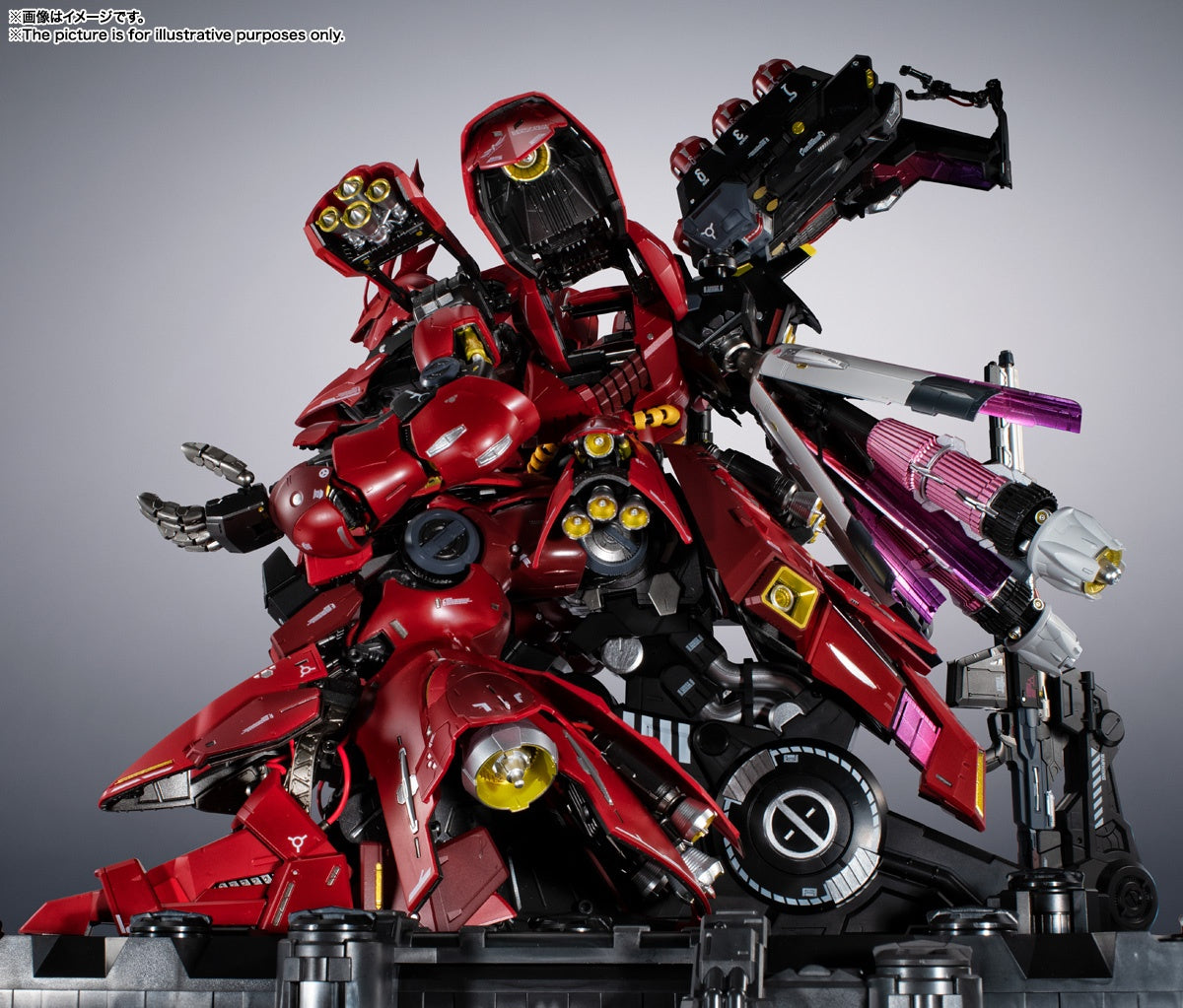 Mobile Suit Gundam: Char's Counterattack - MSN-04 Sazabi - Metal Structure Kaitai-Shou-Ki - 1/60(Bandai Spirits) - P-REX Hobby