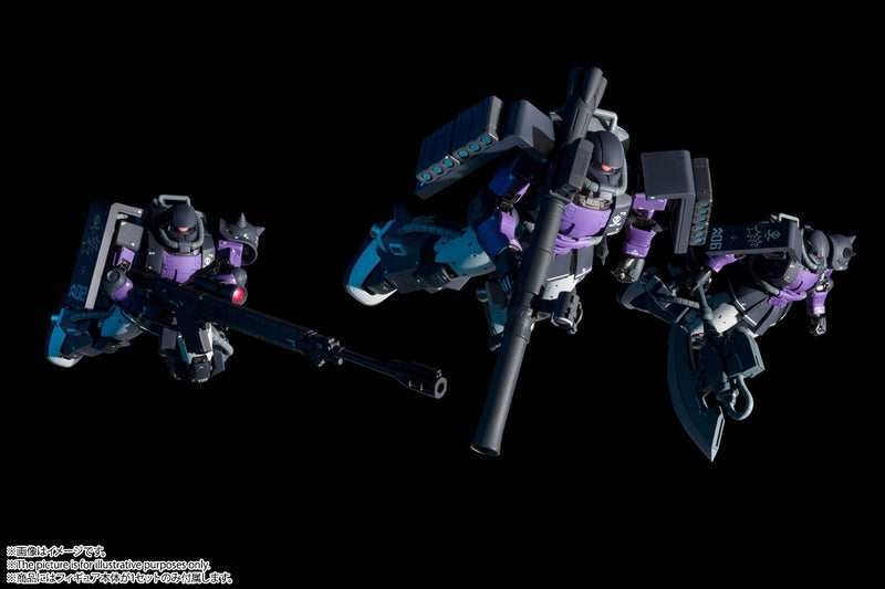 機動戦士ガンダム:The Origin - MS-06R-1A Zaku II High Mobility Type (Black Tri-Stars) - Gundam Fix Figuration Metal Composite(Bandai Spirits)