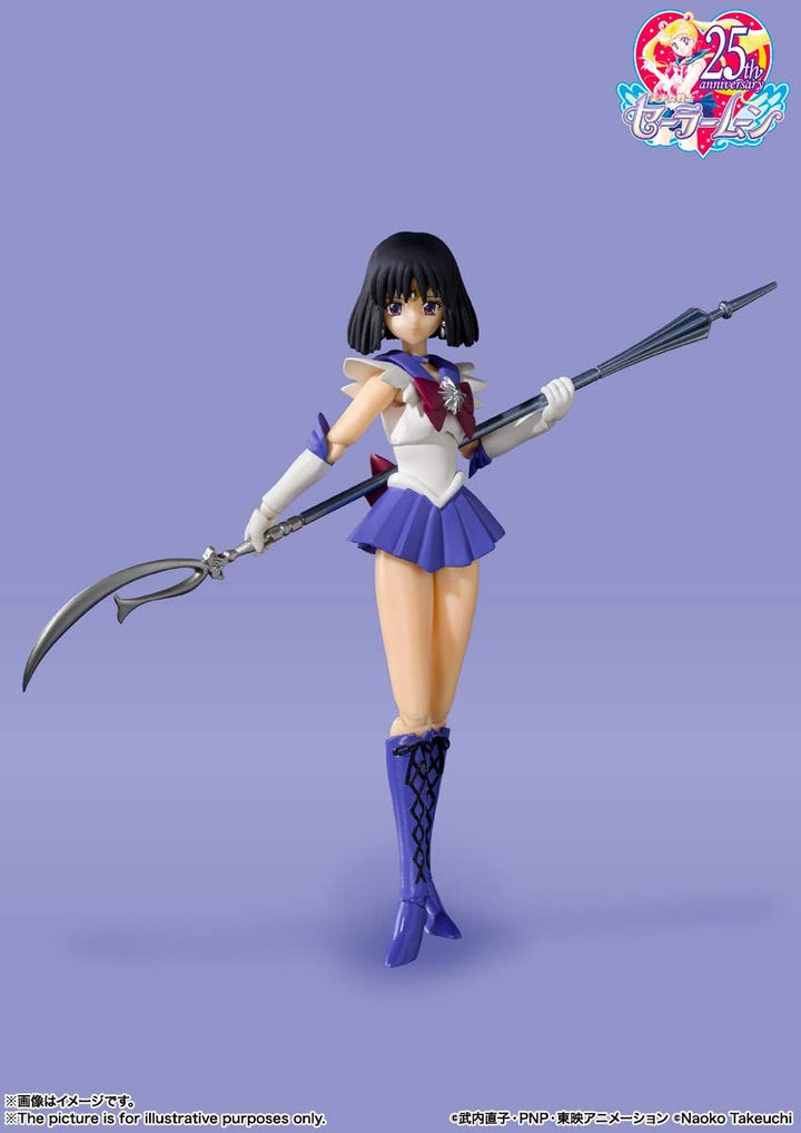 Pretty Soldier Sailor Moon - Pretty Guardian Sailor Moon - Sailor Moon - Sailor Saturn - S.H.Figuarts - Animation Color Edition(Bandai Spirits) | 4573102615084