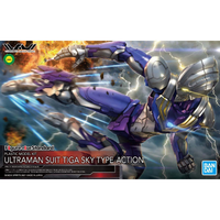 Bandai Spirits Hobby Figure-Rise Standard 1/12 Ultraman Suit Tiga Sky Type (Action Ver.) 'Ultraman' | 4573102616685