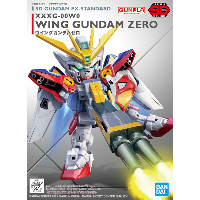 New Mobile Report Gundam Wing - Mobile Suit Gundam Wing - XXXG-00W0 Wing Gundam Zero - SD Gundam EX-Standard(Bandai Spirits)