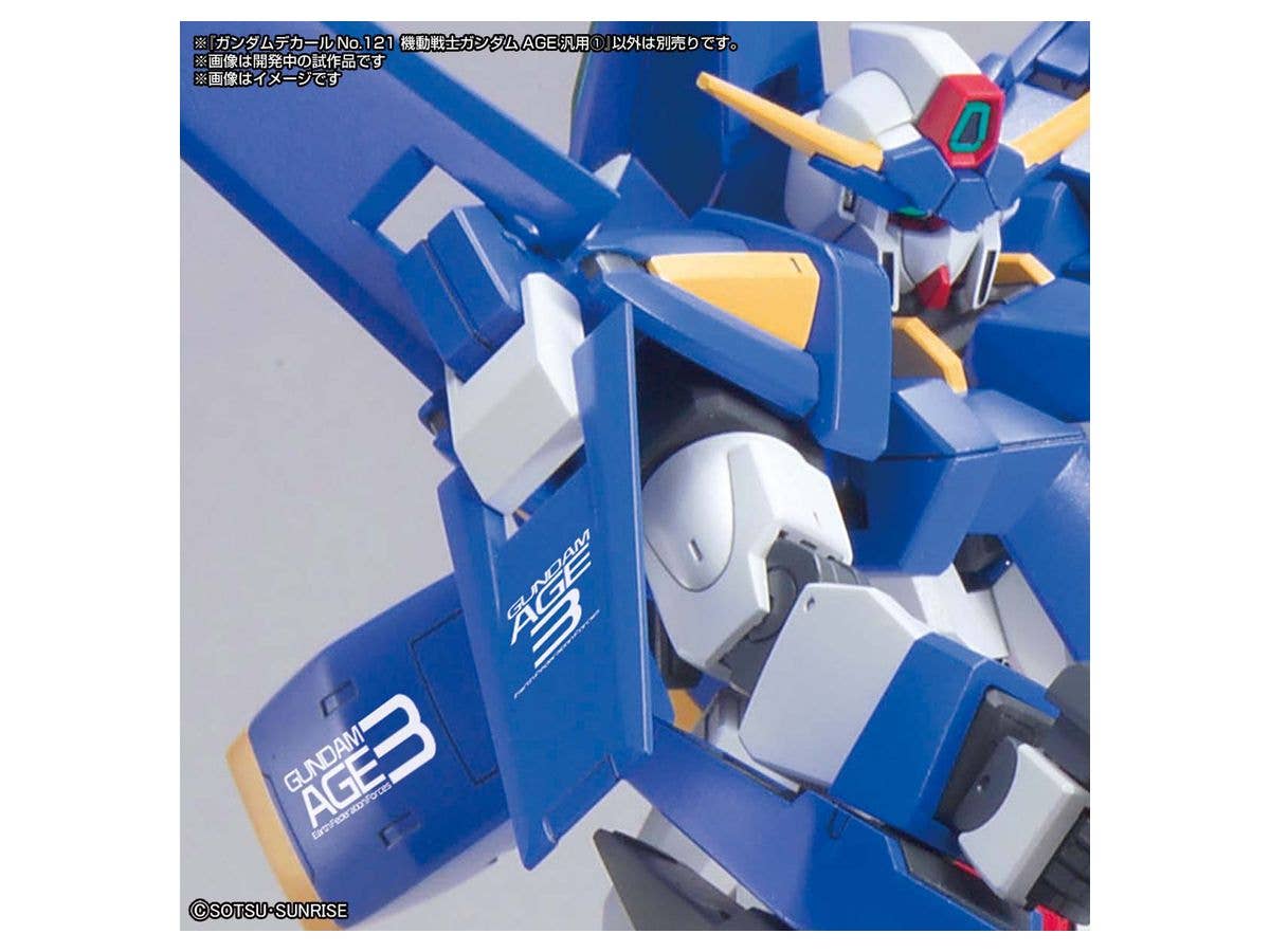 GUNDAM DECAL121 MOBILE SUIT GUNMDAM AGE MULTIUSE 1 | 4573102619853
