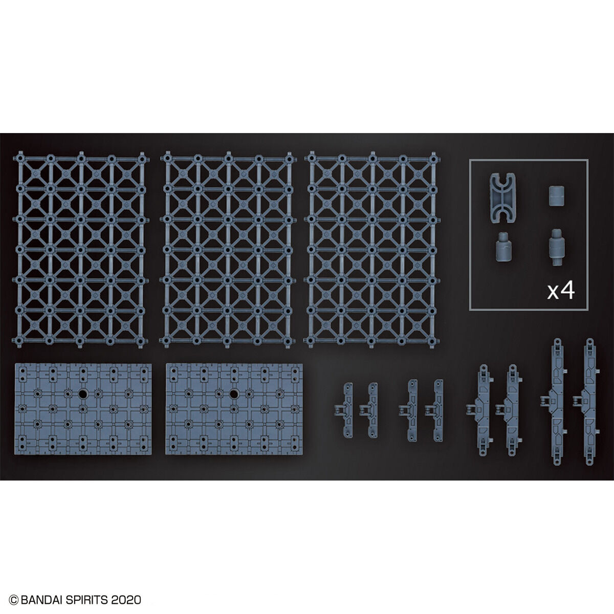 BANDAI Hobby CUSTOMIZE SCENE BASE (TRUSS BASE Ver.) - P-REX Hobby