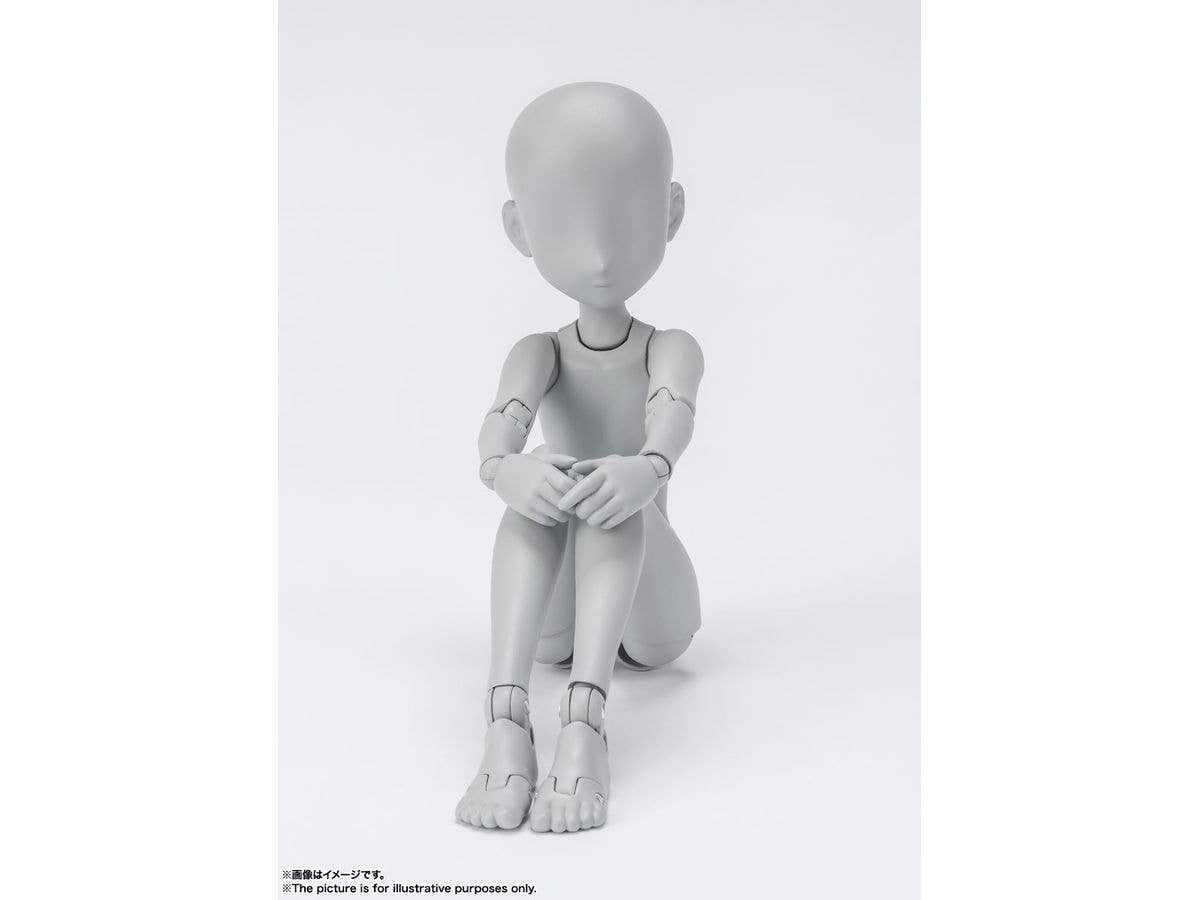 Bandai Spirits S.H.Figuarts Body Chan -Ken Sugimori- Edition DX Set (Gray Color Ver.) | 4573102621030