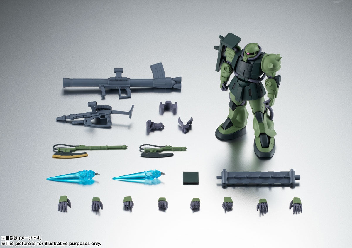 Mobile Suit Gundam: The 08th MS Team - Gundam MS08 - The 08th MS Team - MS-06JC Zaku II - Robot Spirits (R-294), Robot Spirits <Side MS>, Robot Spirits ver. A.N.I.M.E.(Bandai Spirits) - P-REX Hobby