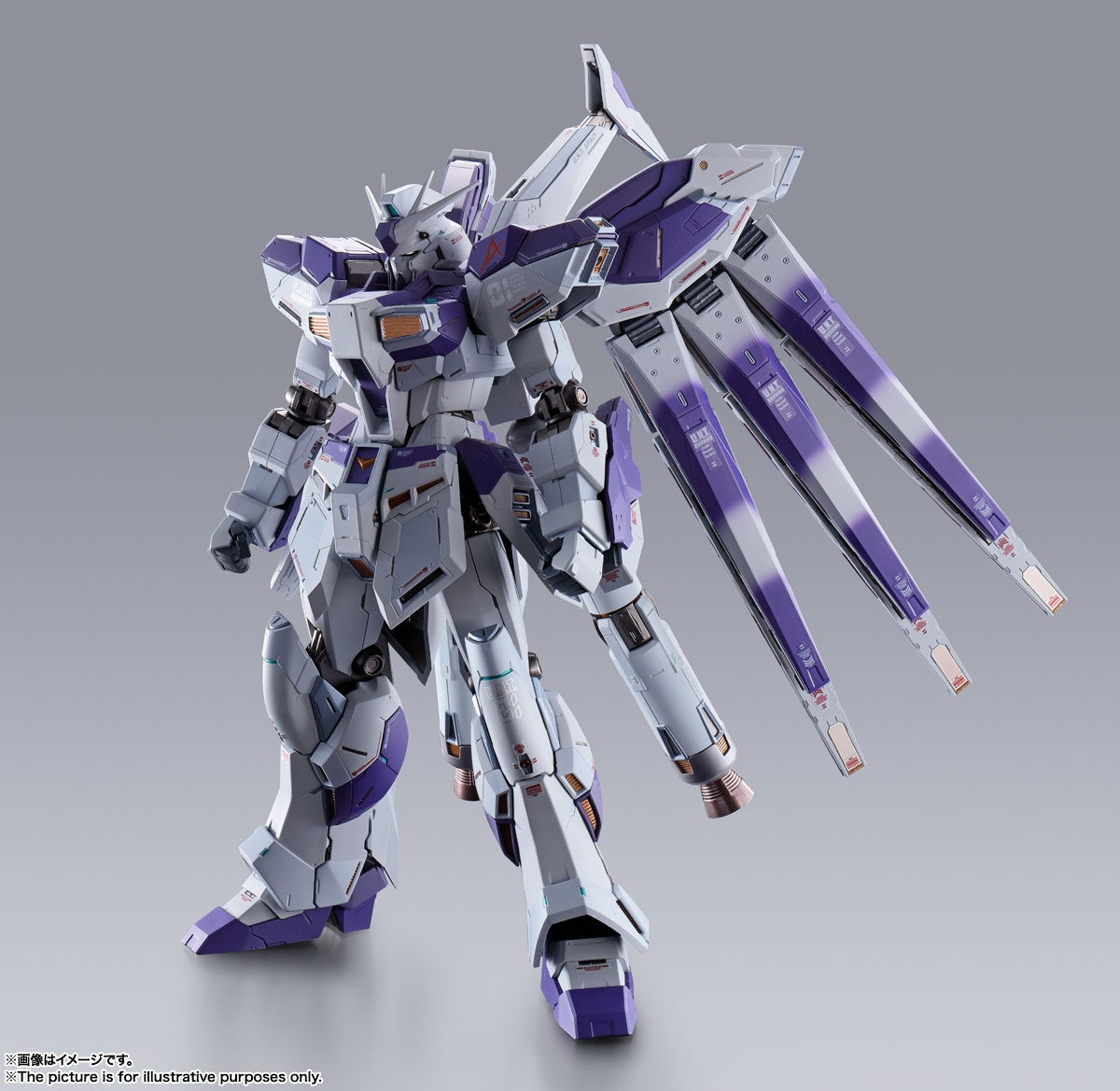 BANDAI Tamashii Hi-Nu GUNDAM Mobile Suit Gundam Char's Counterattack: Beltorchika's Children, Bandai Spirits Metal Build(4573102629968)