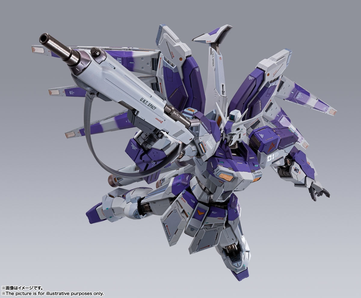 BANDAI Tamashii Hi-Nu GUNDAM Mobile Suit Gundam Char's Counterattack: Beltorchika's Children, Bandai Spirits Metal Build(4573102629968)