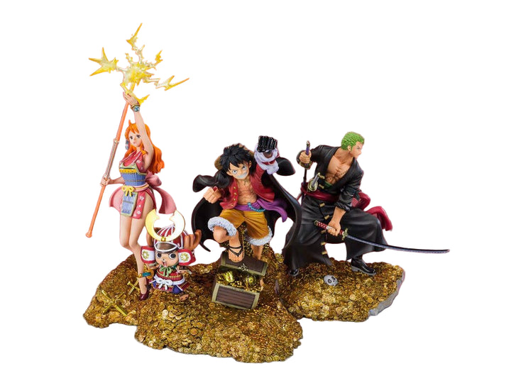 BANDAI Spirits Nami - WT100 Commemorative Eiichiro Oda Illustration DAIKAIZOKU HYAKKEI- One Piece, Bandai Spirits Figuarts ZERO | 4573102630025