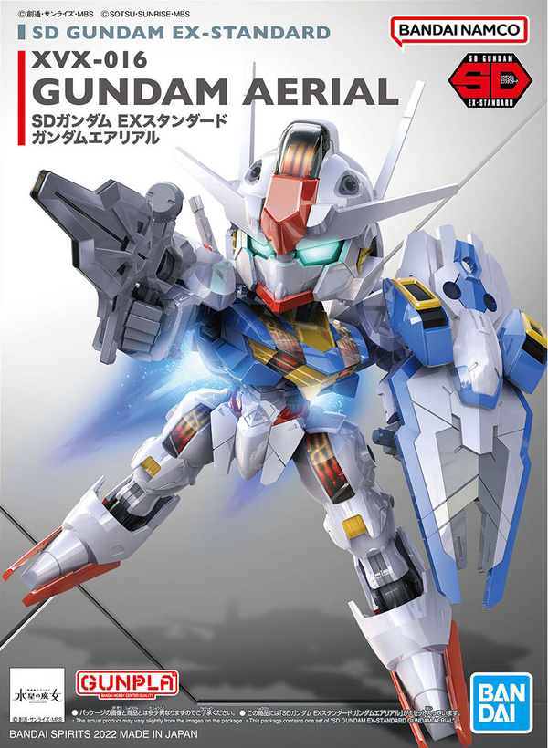 Mobile Suit Gundam: The Witch From Mercury - XVX-016 Gundam Aerial - SD Gundam EX-Standard(Bandai Spirits)