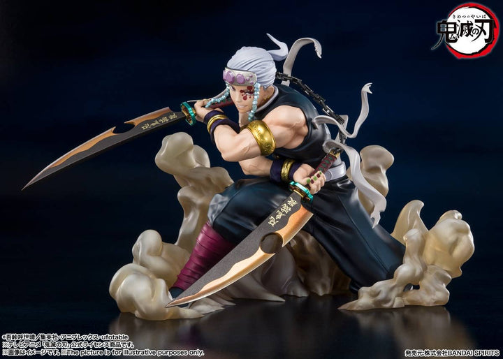 BANDAI Spirits Tengen Uzui Demon Slayer: Kimetsu no Yaiba, Bandai Spirits FiguartsZero | 4573102632425