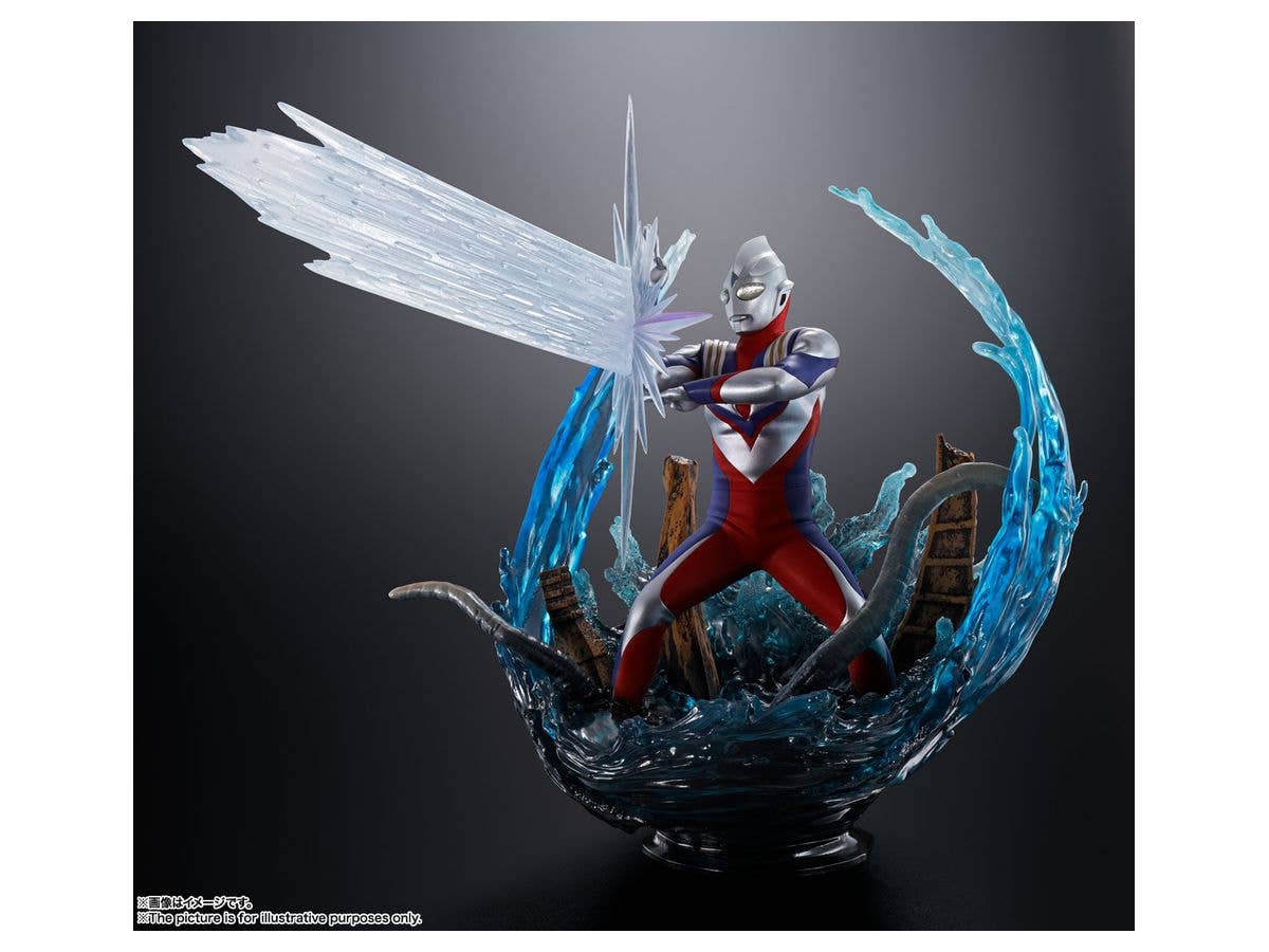 BANDAI Spirits Ultraman Tiga Multi Type Ultraman Tiga, Bandai Spirits FiguartsZero | 4573102632470