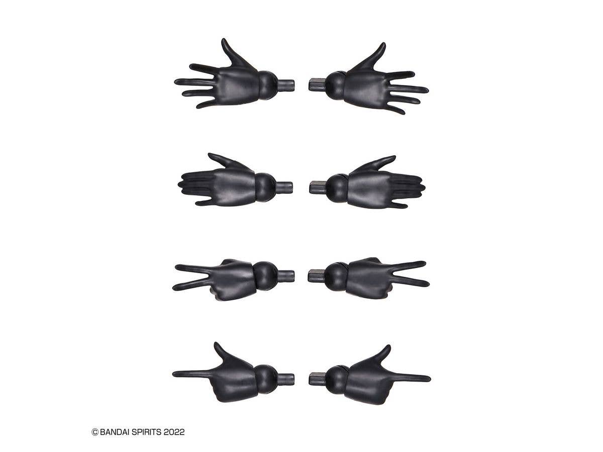 30MS OPTION HAND PARTS [WHITE/BLACK] | 4573102633590