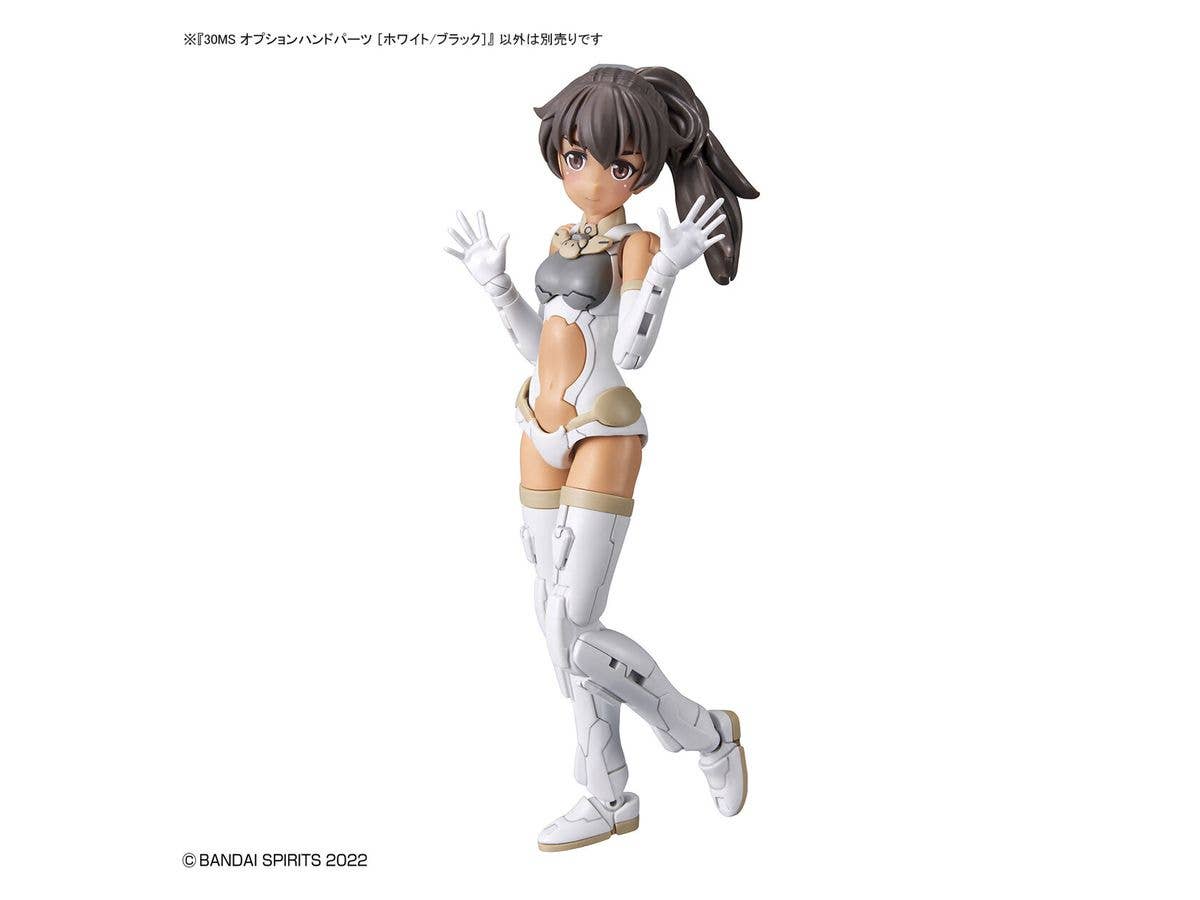 30MS OPTION HAND PARTS [WHITE/BLACK] | 4573102633590