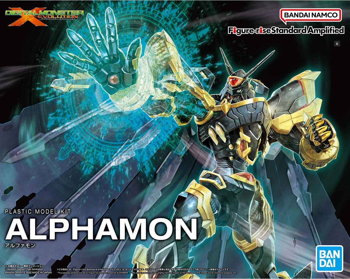BANDAI Hobby Figure-rise Standard Amplified ALPHAMON