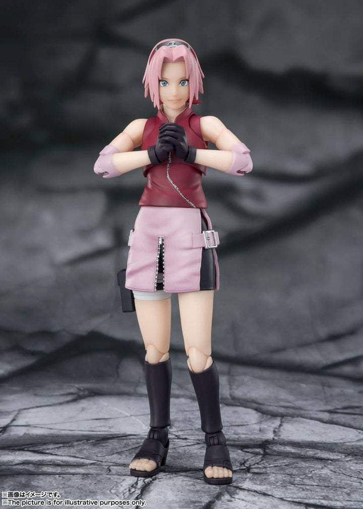BANDAI Tamashii Sakura Haruno -Inheritor of Tsunade's indominable will- "Naruto -Shippuden-" | 4573102634481