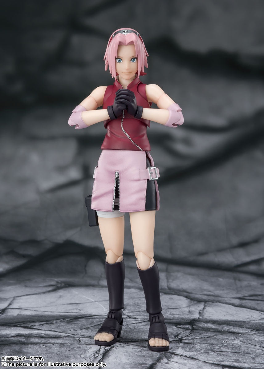 BANDAI Tamashii Sakura Haruno -Inheritor of Tsunade's indominable will- "Naruto -Shippuden-"(4573102634481)
