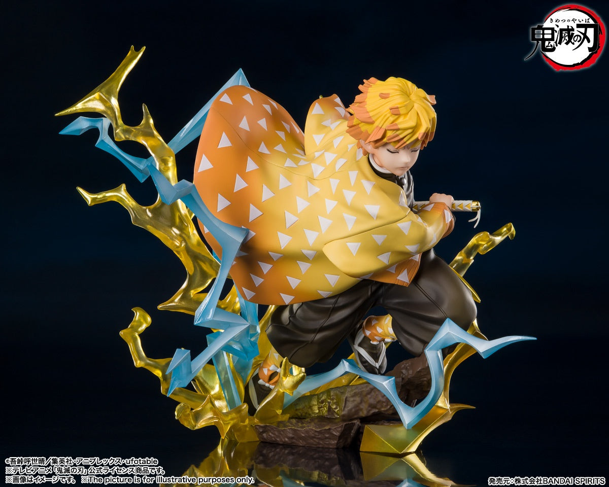 BANDAI Spirits Zenitsu Agatsuma Thunderclap and Flash Demon Slayer: Kimestu no Yaiba, Bandai Spirits FiguartsZERO - P-REX Hobby