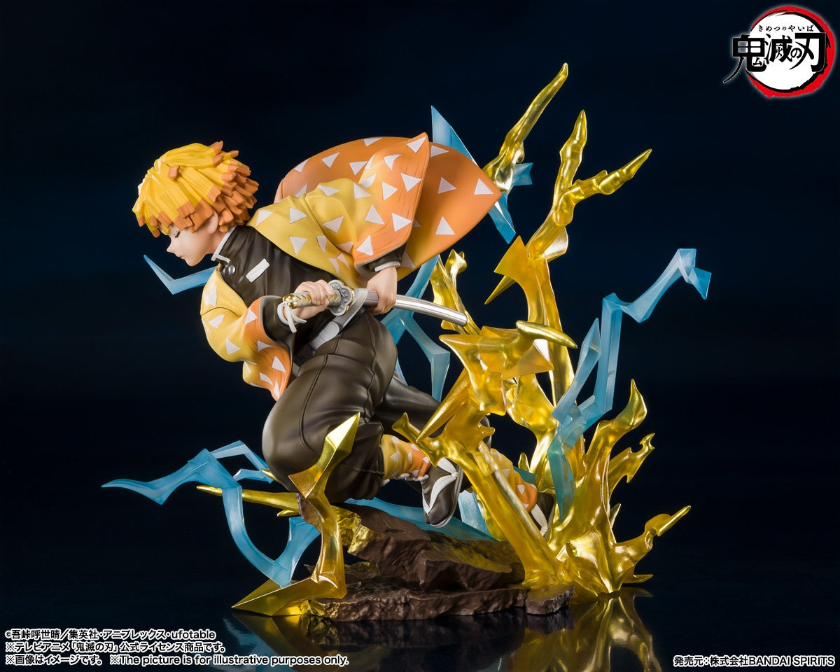 BANDAI Spirits Zenitsu Agatsuma Thunderclap and Flash Demon Slayer: Kimestu no Yaiba, Bandai Spirits FiguartsZERO - P-REX Hobby