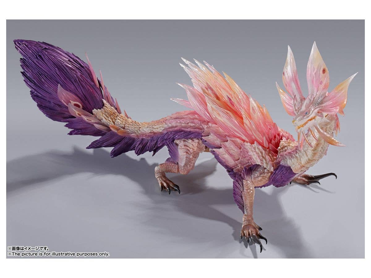 BANDAI Toy Mizutsune "Monster Hunter Rise", Bandai Spirits S.H.MonsterArts | 4573102639134