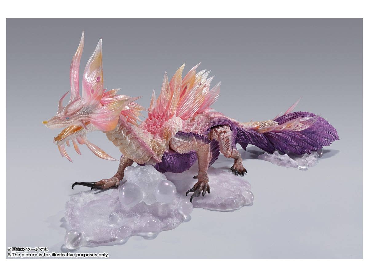 BANDAI Toy Mizutsune "Monster Hunter Rise", Bandai Spirits S.H.MonsterArts | 4573102639134