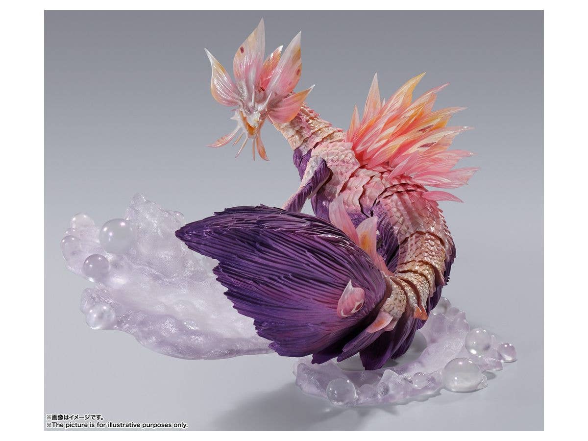 BANDAI Toy Mizutsune "Monster Hunter Rise", Bandai Spirits S.H.MonsterArts | 4573102639134