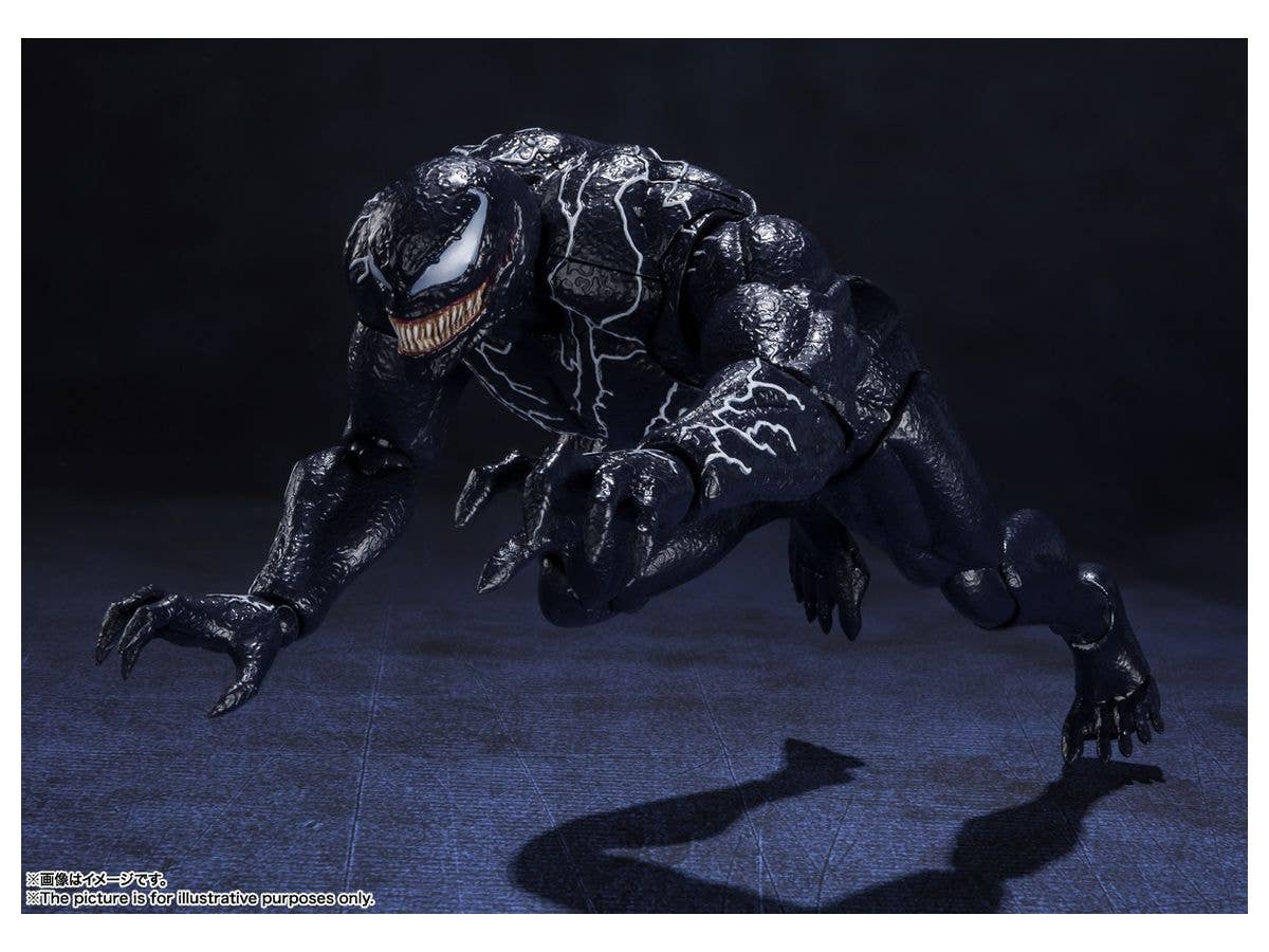 BANDAI Tamashii VENOM (VENOM: LET THERE BE CARNAGE) "Venom: Let There Be Carnage", TAMASHII NATIONS S.H.Figuarts | 4573102639844