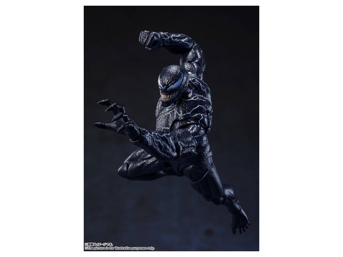 BANDAI Tamashii VENOM (VENOM: LET THERE BE CARNAGE) "Venom: Let There Be Carnage", TAMASHII NATIONS S.H.Figuarts | 4573102639844