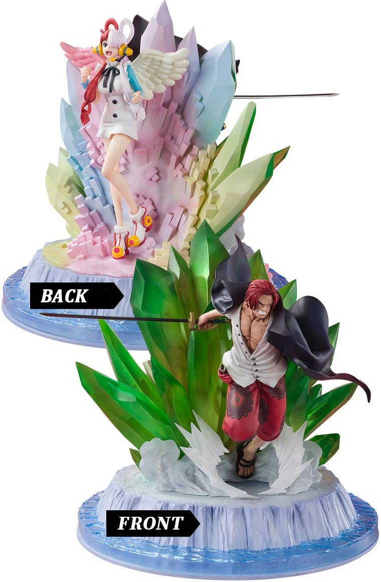 BANDAI Spirits [Extra Battle] Shanks and Uta -One Piece Film Red Ver.- | 4573102640499