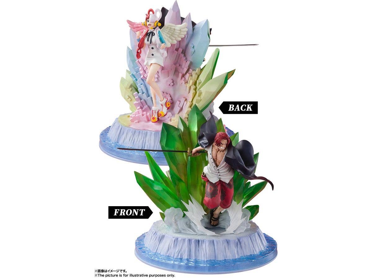 BANDAI Spirits [Extra Battle] Shanks and Uta -One Piece Film Red Ver.- | 4573102640499