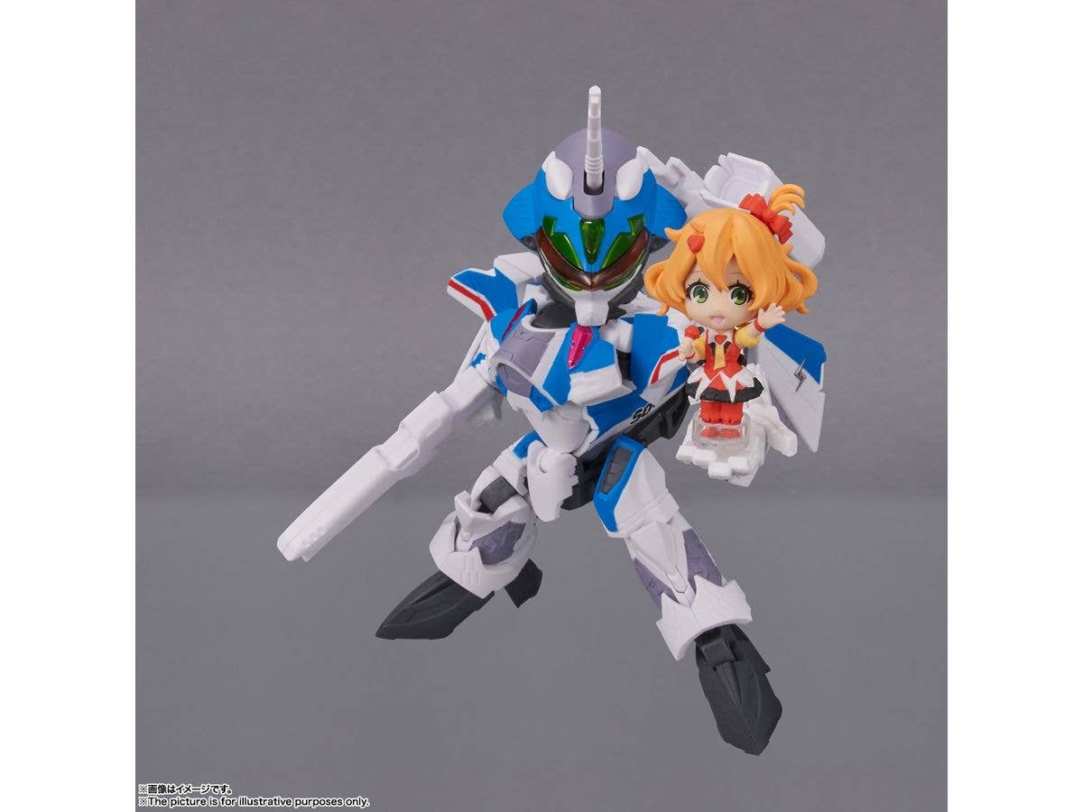 BANDAI Spirits VF-31J Siegfried (Hayate Immelmann use) with Freyja Wion | 4573102641526