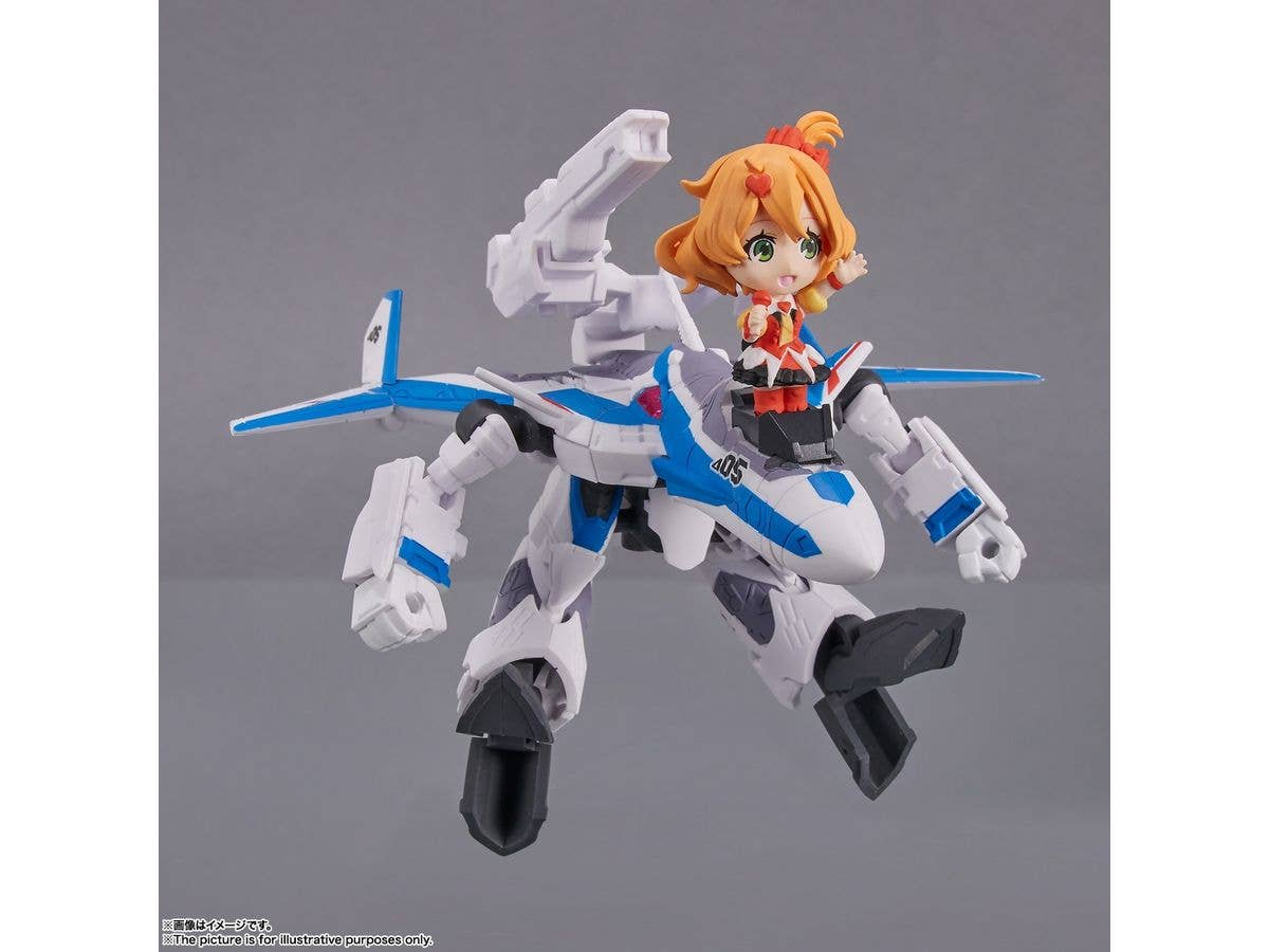 BANDAI Spirits VF-31J Siegfried (Hayate Immelmann use) with Freyja Wion | 4573102641526