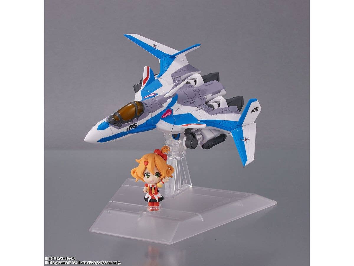 BANDAI Spirits VF-31J Siegfried (Hayate Immelmann use) with Freyja Wion | 4573102641526