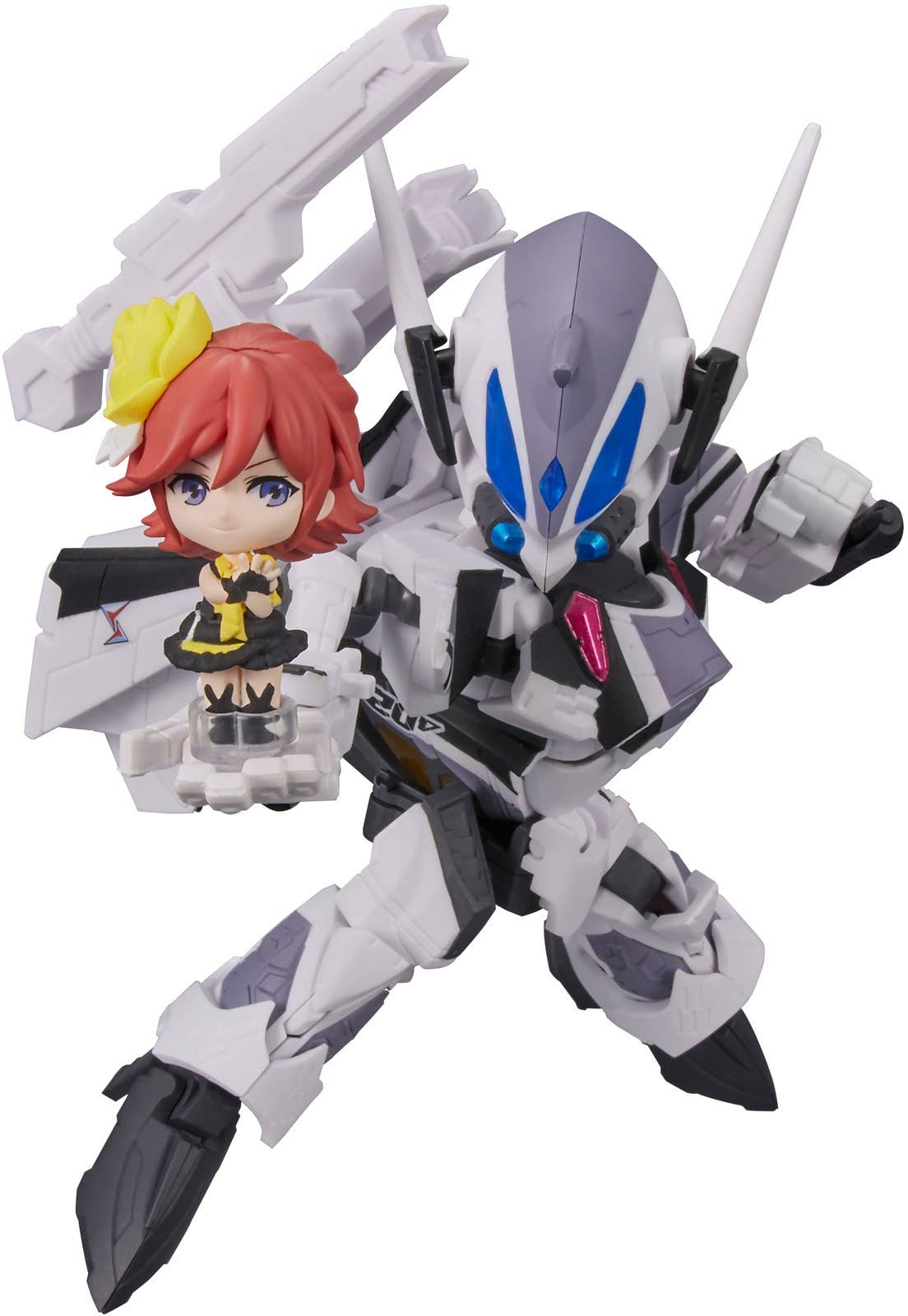 BANDAI Spirits VF-31F Siegfried (Messer Ihlefeld use) with Kaname Buccaneer | 4573102641533