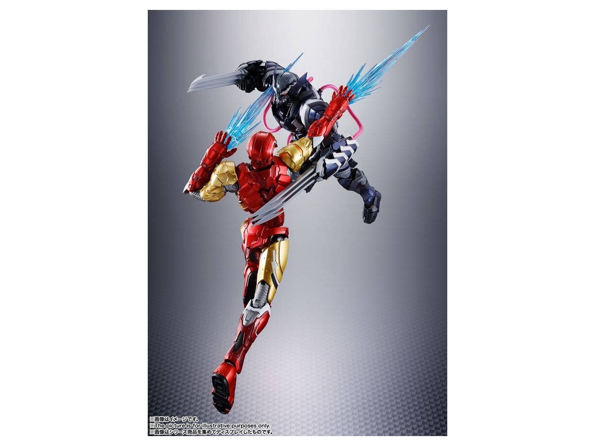 BANDAI Spirits Venom Symbiote Wolverine (Tech-On Avengers) Tech-On Avnegers, Bandai Spirits S.H.Figuarts | 4573102641656