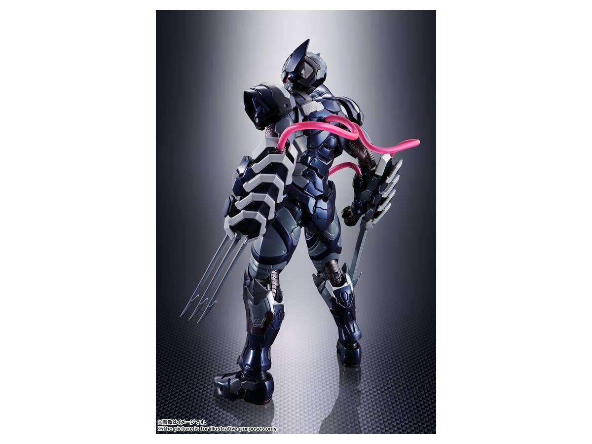 BANDAI Spirits Venom Symbiote Wolverine (Tech-On Avengers) Tech-On Avnegers, Bandai Spirits S.H.Figuarts | 4573102641656