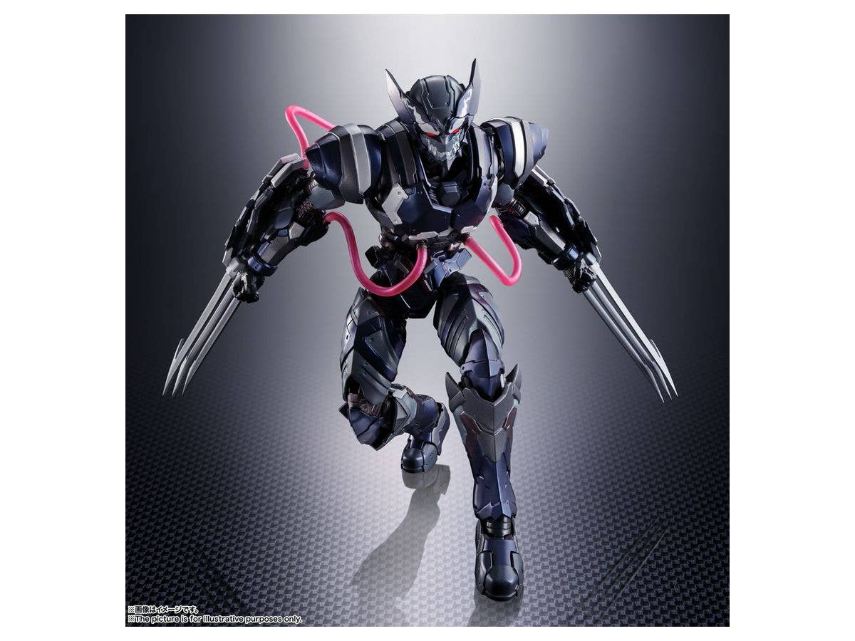 BANDAI Spirits Venom Symbiote Wolverine (Tech-On Avengers) Tech-On Avnegers, Bandai Spirits S.H.Figuarts | 4573102641656
