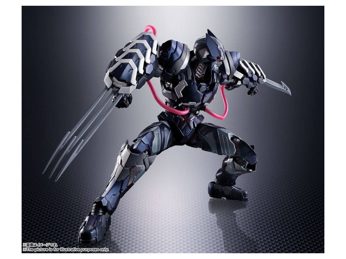 BANDAI Spirits Venom Symbiote Wolverine (Tech-On Avengers) Tech-On Avnegers, Bandai Spirits S.H.Figuarts | 4573102641656