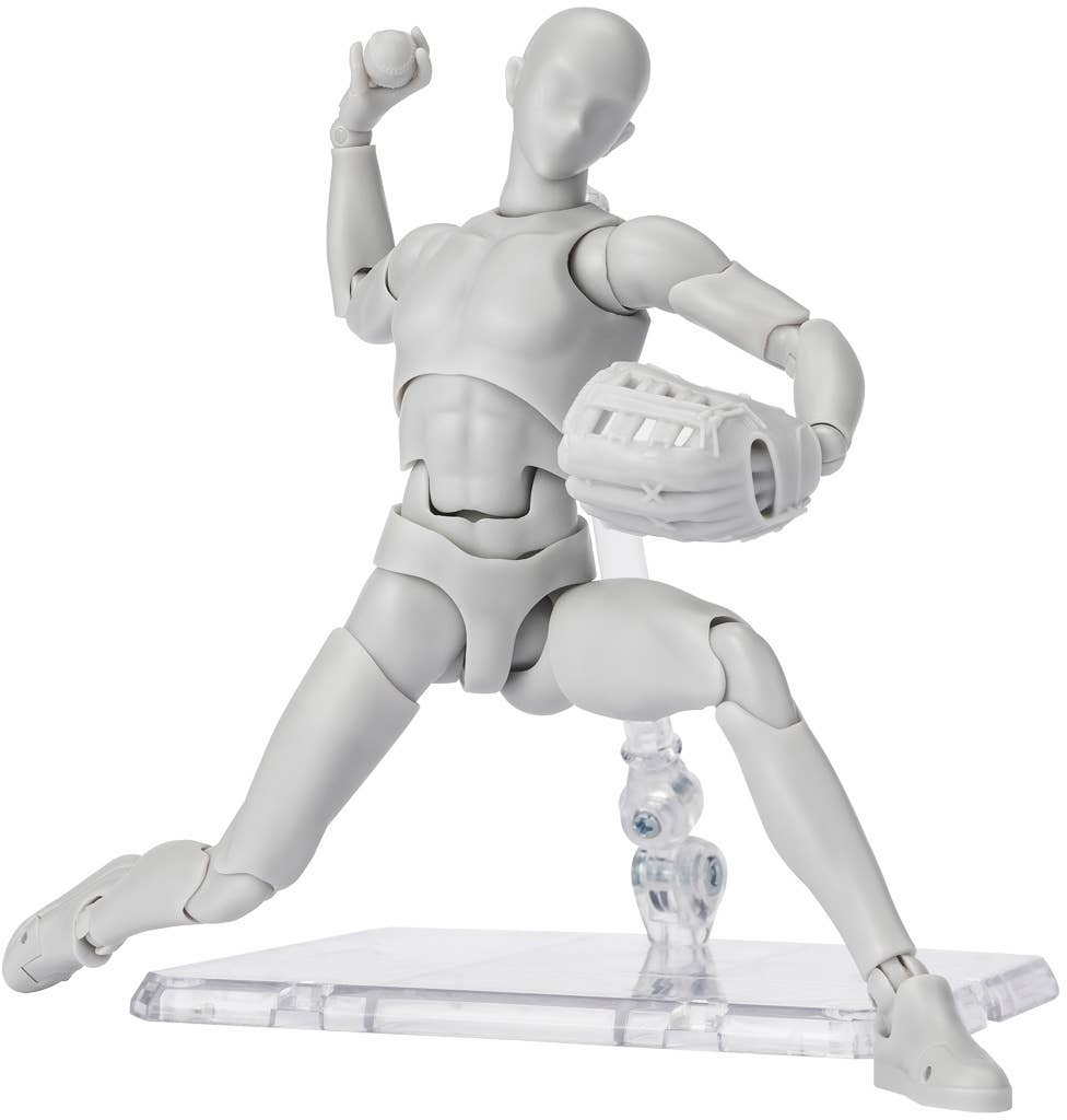 BANDAI Spirits Body-Kun -Sports- Edition DX Set (Gray Color ver.) , Tamashii Nations S.H.Figuarts | 4573102649331