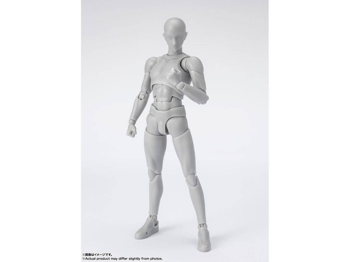 BANDAI Spirits Body-Kun -Sports- Edition DX Set (Gray Color ver.) , Tamashii Nations S.H.Figuarts | 4573102649331