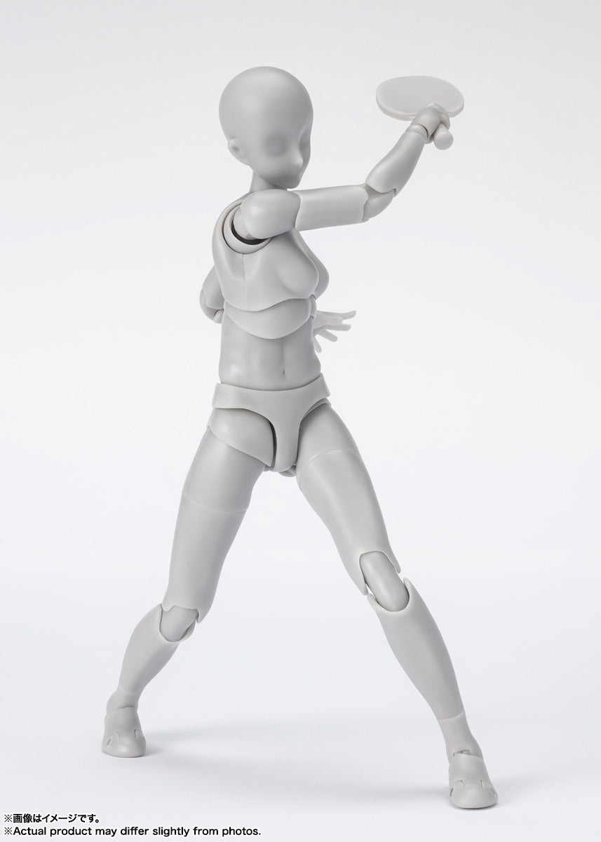 BANDAI Spirits Body-Chan -Sports- Edition DX Set (Gray Color ver.) , Tamashii Nations S.H.Figuarts(4573102649348)