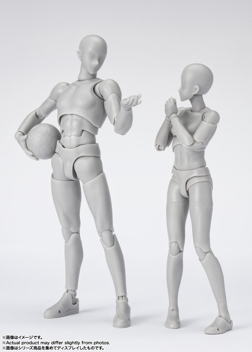 BANDAI Spirits Body-Chan -Sports- Edition DX Set (Gray Color ver.) , Tamashii Nations S.H.Figuarts(4573102649348)
