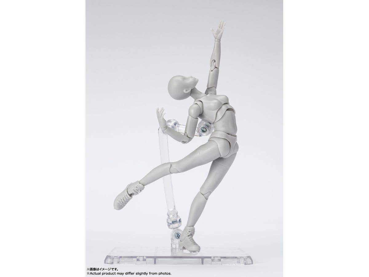 BANDAI Spirits Body-Chan -Sports- Edition DX Set (Gray Color ver.) , Tamashii Nations S.H.Figuarts | 4573102649348