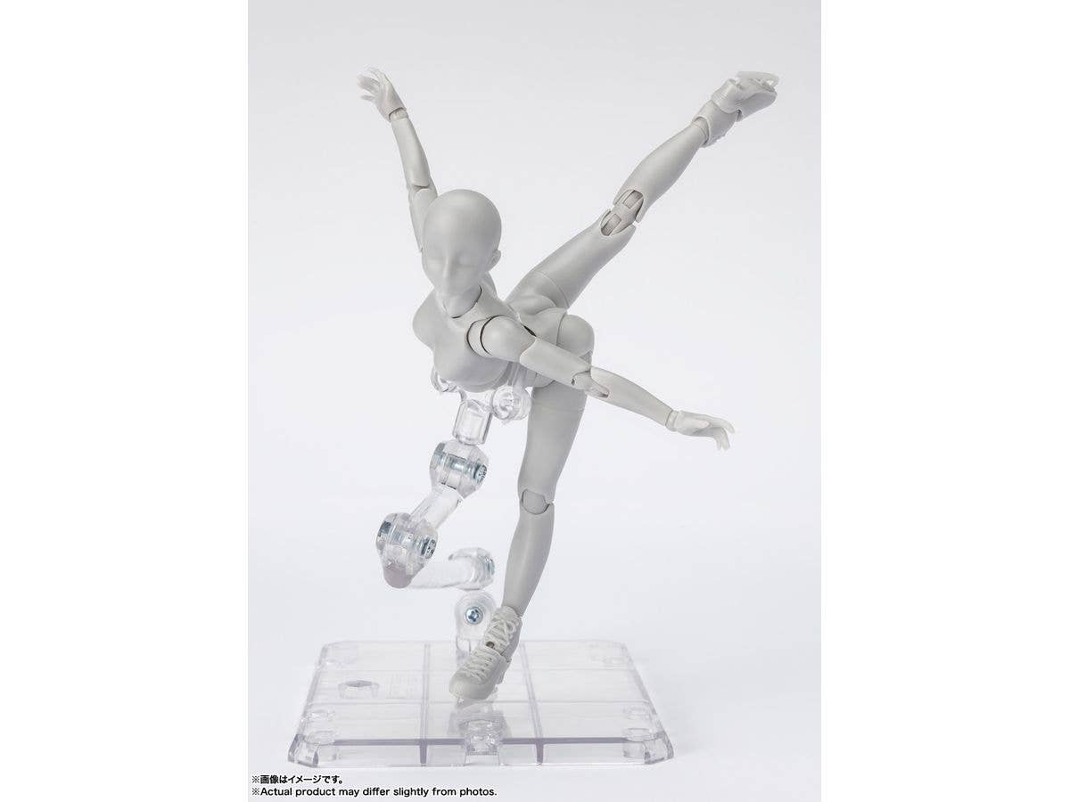 BANDAI Spirits Body-Chan -Sports- Edition DX Set (Gray Color ver.) , Tamashii Nations S.H.Figuarts | 4573102649348
