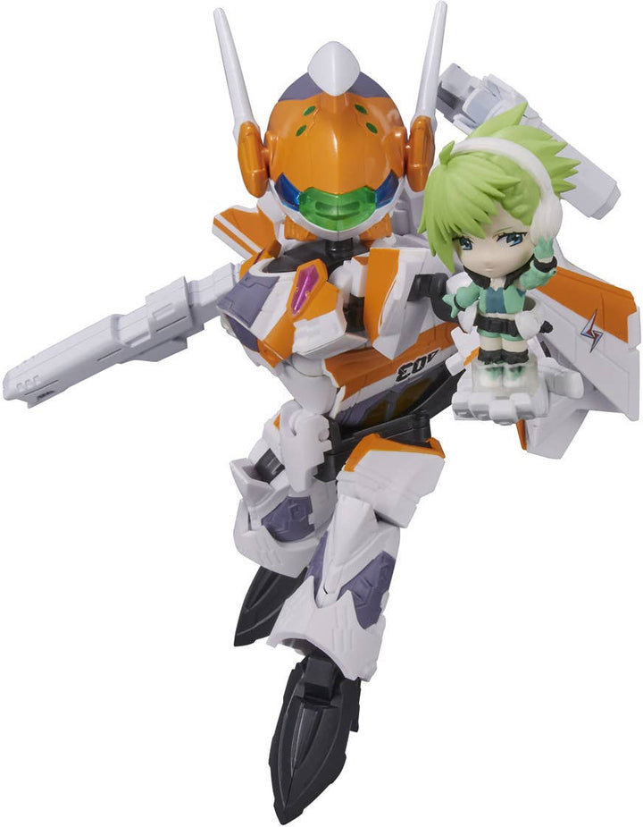 BANDAI Spirits VF-31E SIEGFRIED(CHUCK MUSTANG USE) with REINA PROWLER | 4573102649737