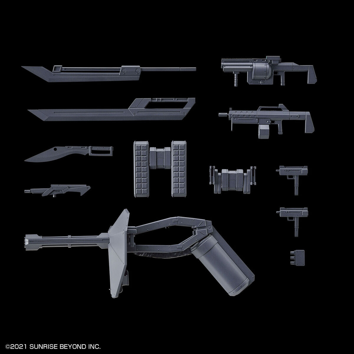 Bandai Spirits HG 1/72 Weapon Set 2 AMAIM Warrior at the Borderline | 4573102650269