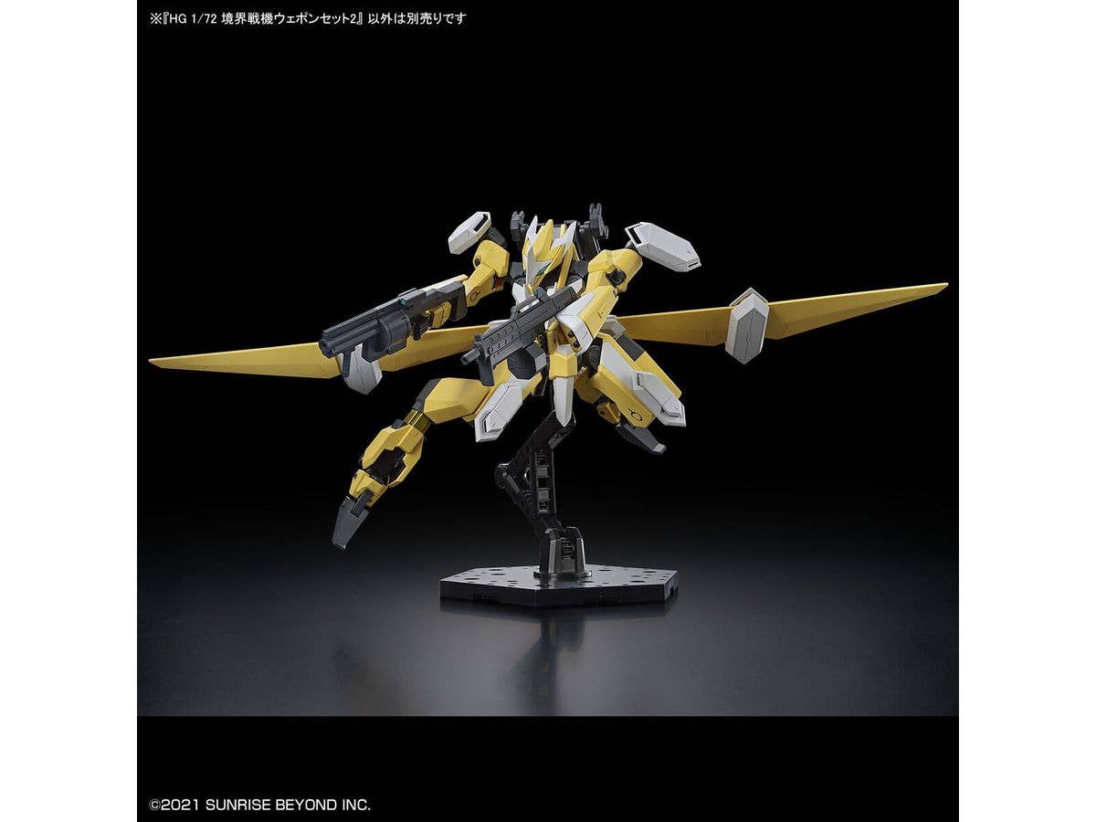 Bandai Spirits HG 1/72 Weapon Set 2 AMAIM Warrior at the Borderline | 4573102650269