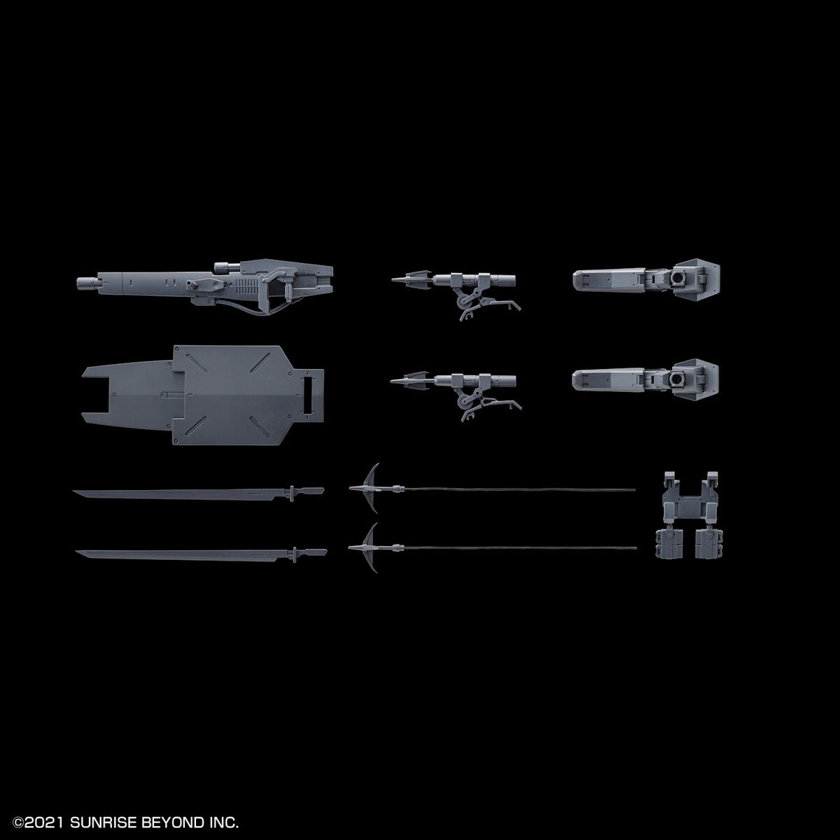 Bandai Spirits HG 1/72 Weapon Set 3 AMAIM Warrior at the Borderline | 4573102650931