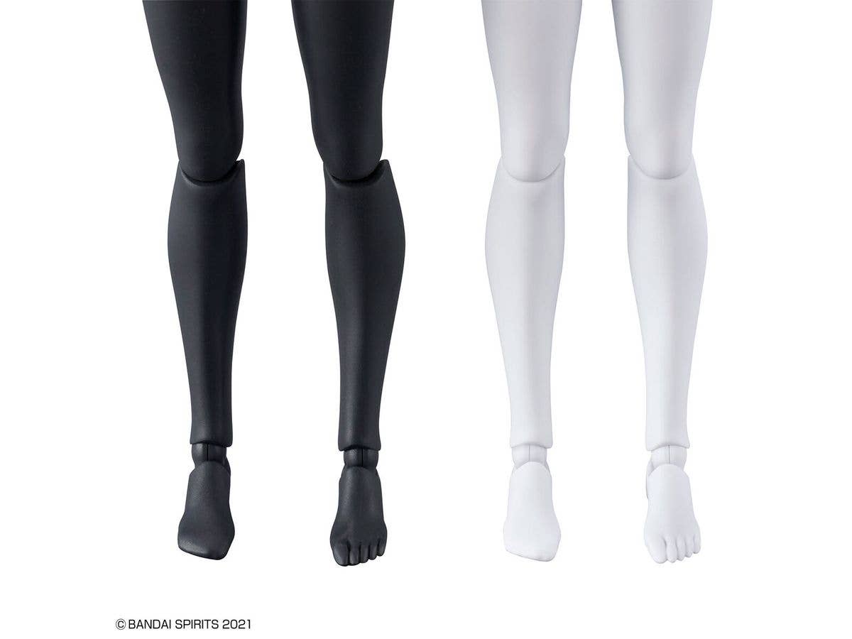 30MS OPTION BODY PARTS ARM PARTS & LEG PARTS [WHITE/BLACK] | 4573102651006