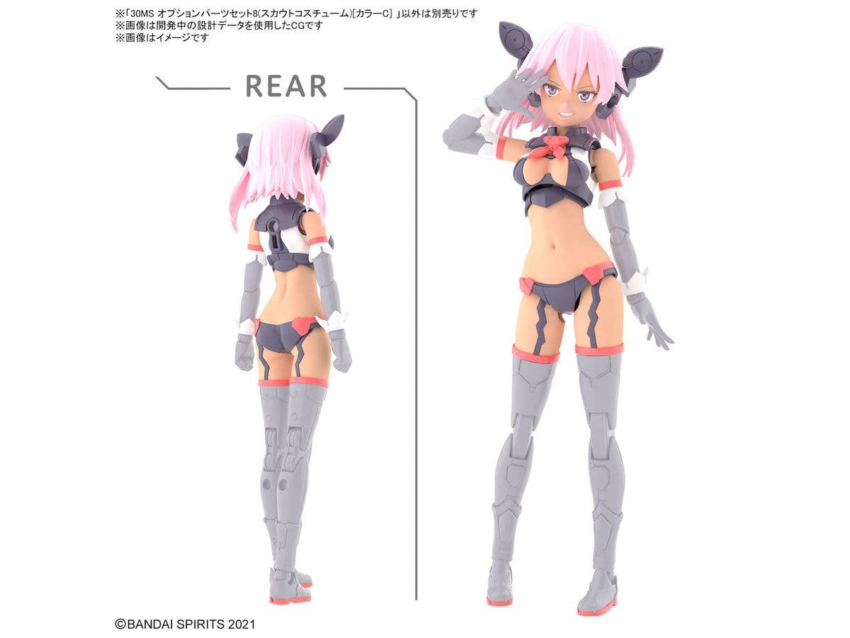 30MS OPTION PARTS SET 8 (SCOUT COSTUME) [COLOR C] | 4573102654328